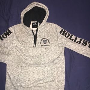 Hollister Men’s Gray Hoodie